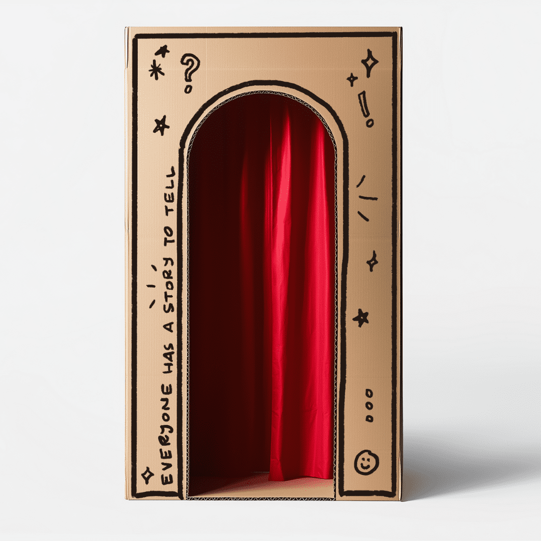 The Story Booth in Grand Hall