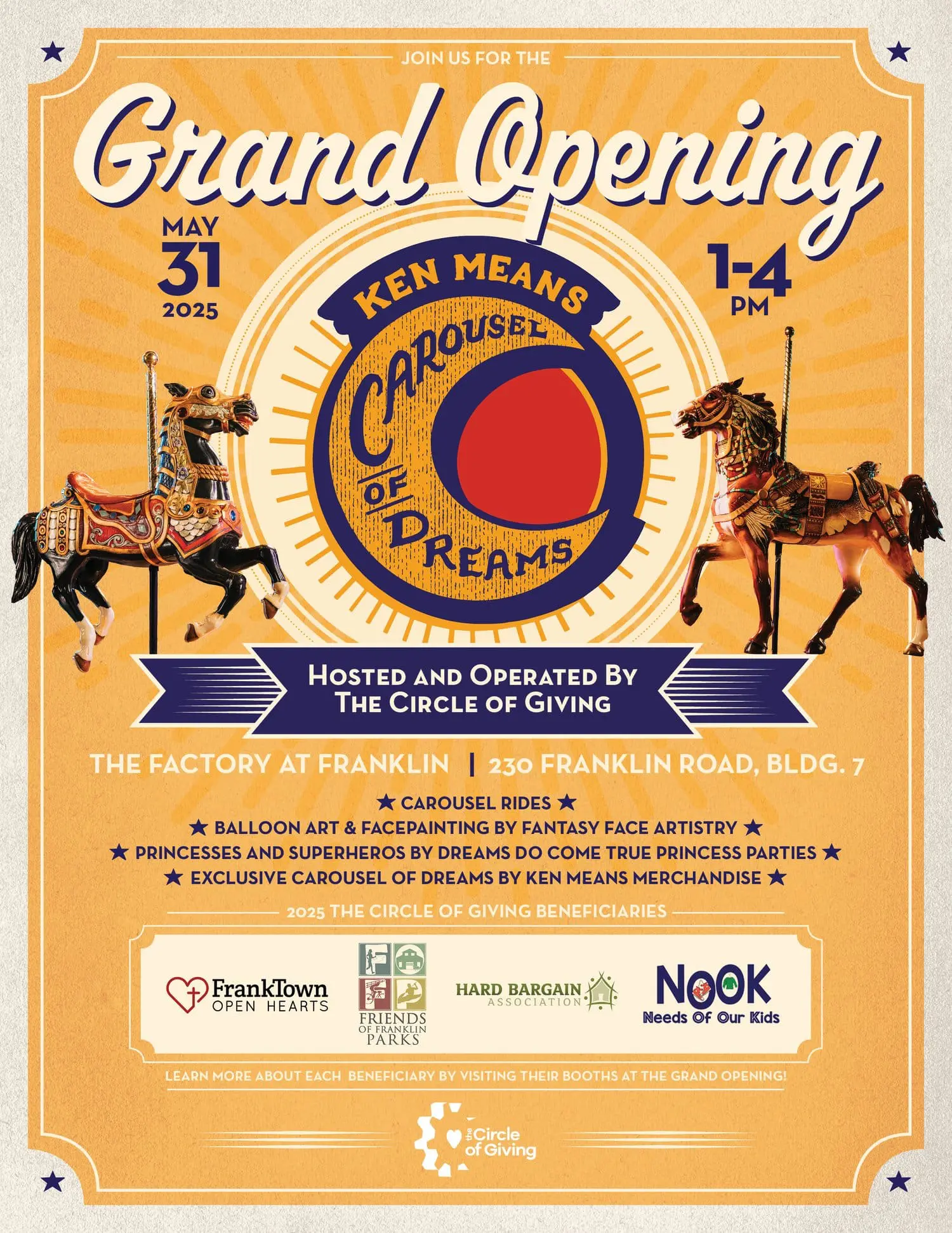 Grand Opening The Carousel of Dreams by Ken Means